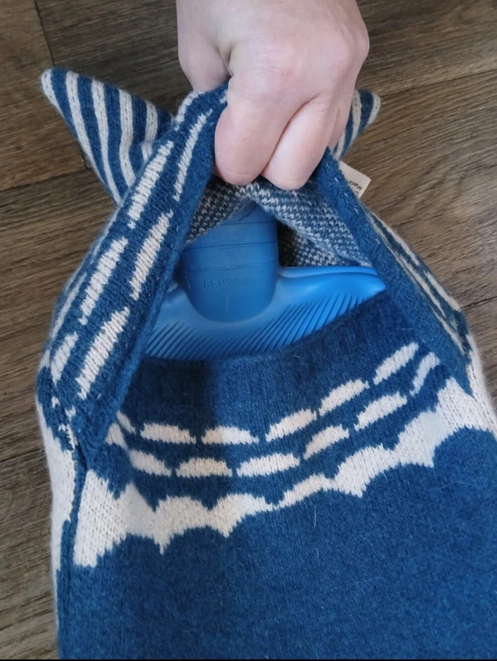 Donna Wilson Limited Merman Hot Water Bottle - Blue